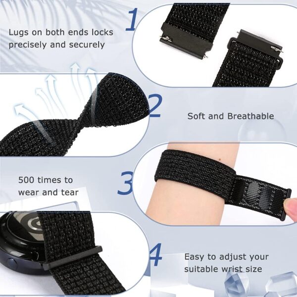Correa Nylon Negro - Image 2